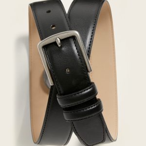 Faux-Leather Belt