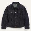 Gender-Neutral Cotton Non-Stretch Jean Jacket for Kids