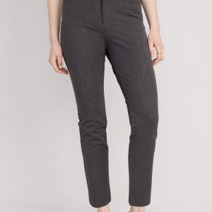 High-Waisted Pixie Skinny Ankle Pants