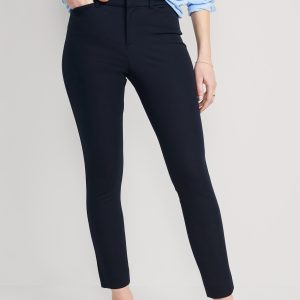 High-Waisted Pixie Skinny Ankle Pants