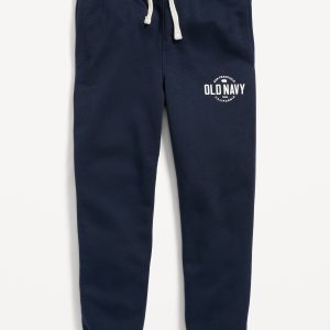 Gender-Neutral Logo-Graphic Jogger Sweatpants for Kids