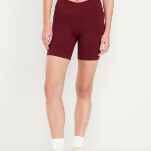 Extra High-Waisted CloudComfy Biker Shorts -- 6-inch inseam