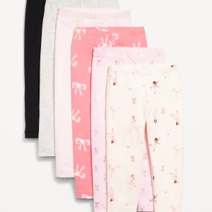 Leggings 6-Pack for Toddler Girls