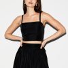 The Occasion by Old Navy Taffeta Cropped Tank Top