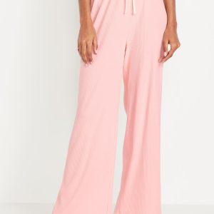 High-Waisted Slouchy Lounge Pants