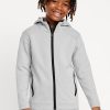 Dynamic Fleece Zip-Front Hoodie for Boys