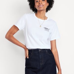 EveryWear Crew-Neck Graphic T-Shirt