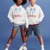 Old Navy x Disney© Mickey Mouse Gender-Neutral Logo-Graphic Flag Hoodie for Kids