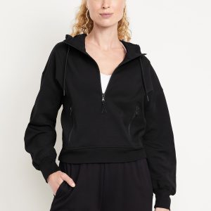 Dynamic Fleece Half-Zip Hoodie Sweatshirt