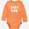 Long-Sleeve Graphic Bodysuit for Baby