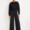 Mid-Rise Jersey Super Wide-Leg Leggings