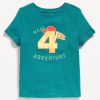Short-Sleeve Unisex Birthday Graphic T-Shirt for Toddler