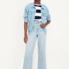 Extra High-Waisted Mariner Wide-Leg Jeans